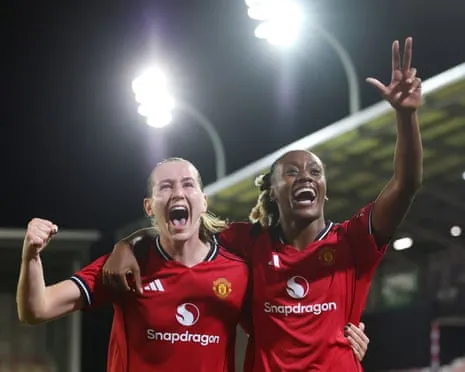 E. Terland Treble Propels Manchester United Through to Women's Champions League Group Stage
